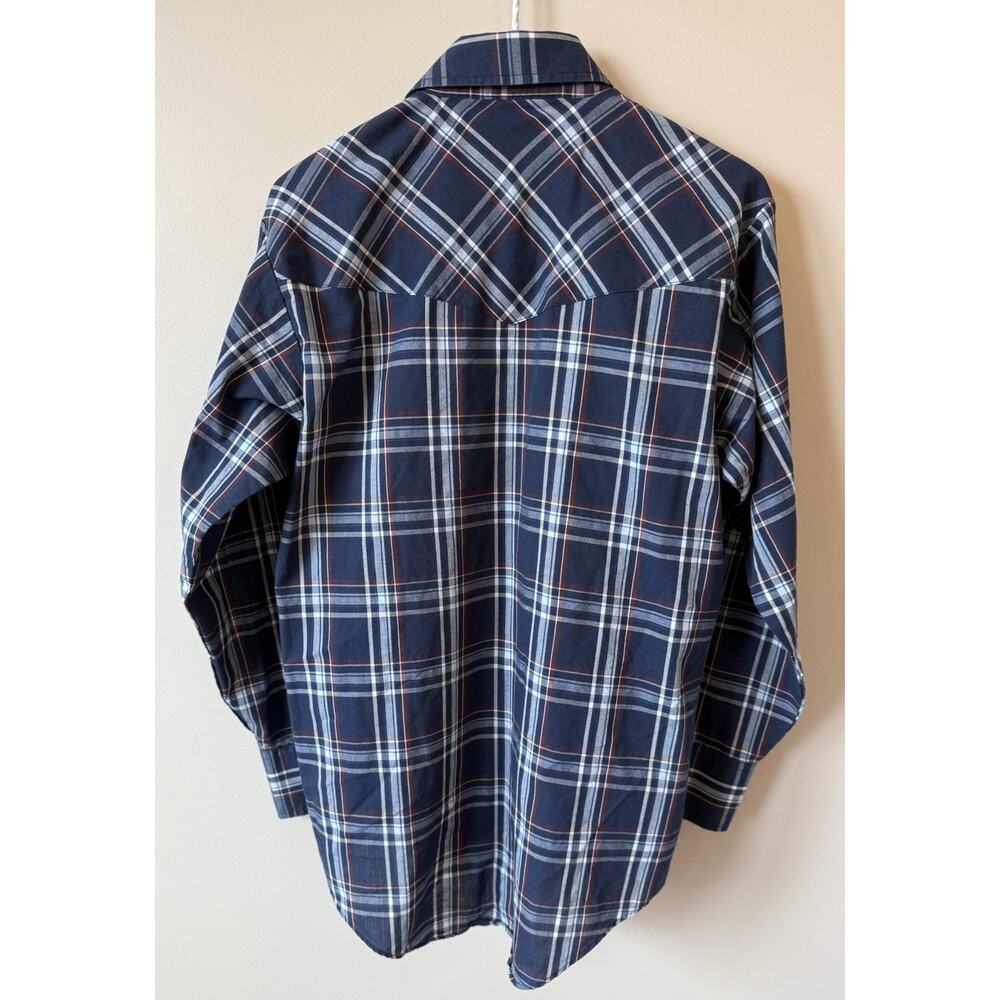 Plains Western Wear Pearl Snap Shirt Size Small - Picture 5 of 5